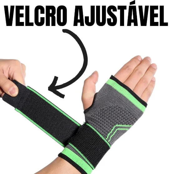 PowerKnee Pro Munhequeira De Compressão Para Uso o Dia Todo