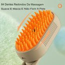 Vapor Pet Care Escova A Vapor Para Cães e Gatos 3 em 1