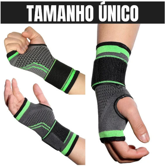 PowerKnee Pro Munhequeira De Compressão Para Uso o Dia Todo