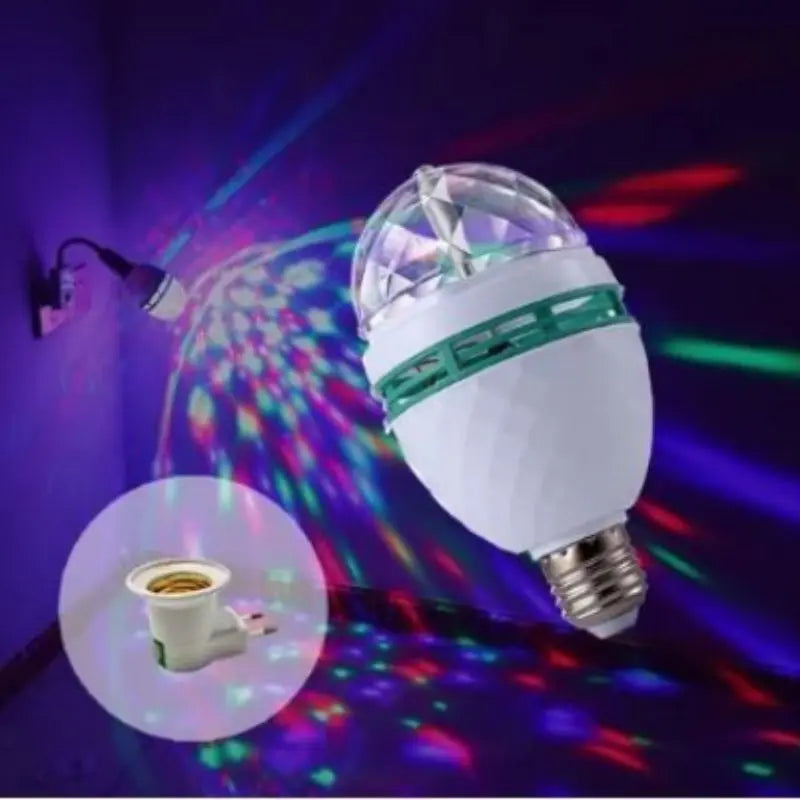 LumiSpin Luminária Giratória com adaptador