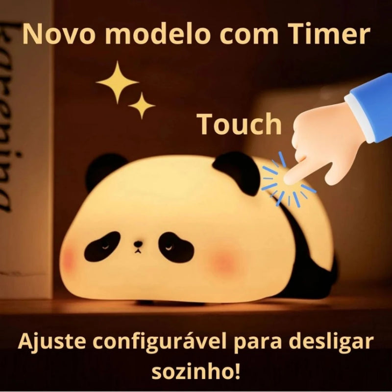 luminária Touch Control Panda