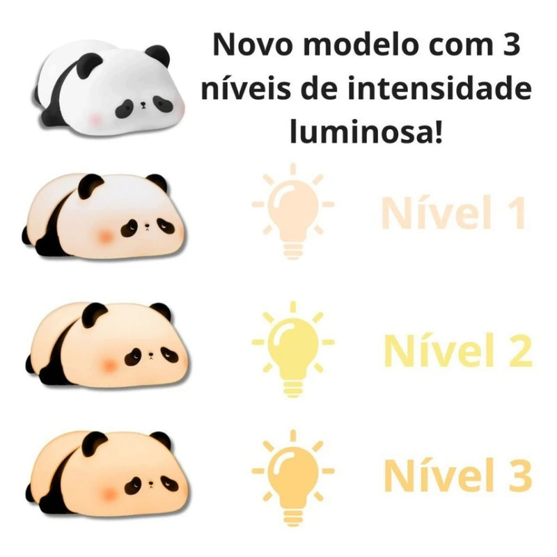 luminária Touch Control Panda