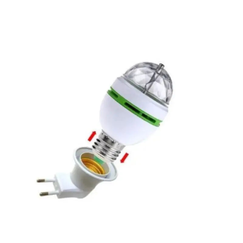 LumiSpin Luminária Giratória com adaptador