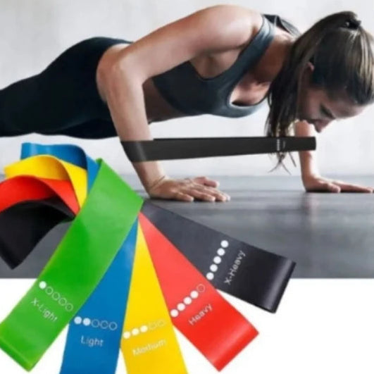 PowerFlex Pro Kit com 5 Faixas Elásticas Multifuncionais
