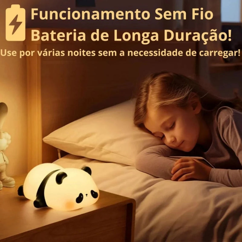 luminária Touch Control Panda