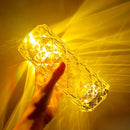 Luminária Diamante Cristal Touch & Remote