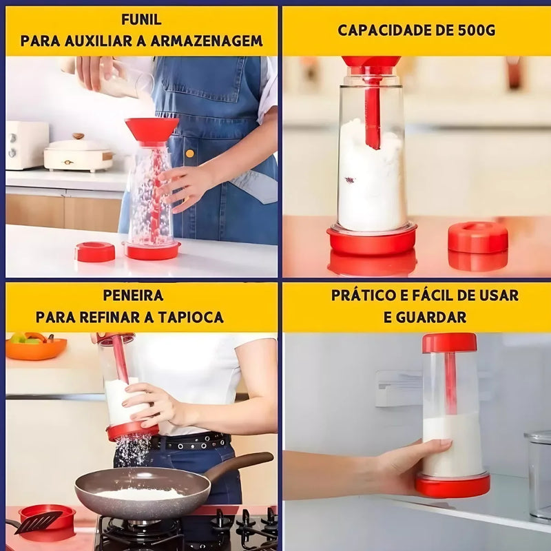 Pó na Medida – Peneira Dosadora Multiuso