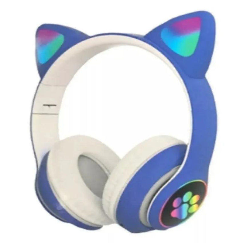 Fone Gatinho Sem Fio Com Led