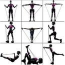 11 Pçs / Elásticos De Treino Fitness Exercício Resistência
