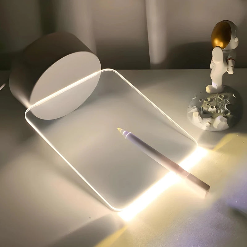 Luminária 3D Ilusão Óptica – Efeito Flutuante