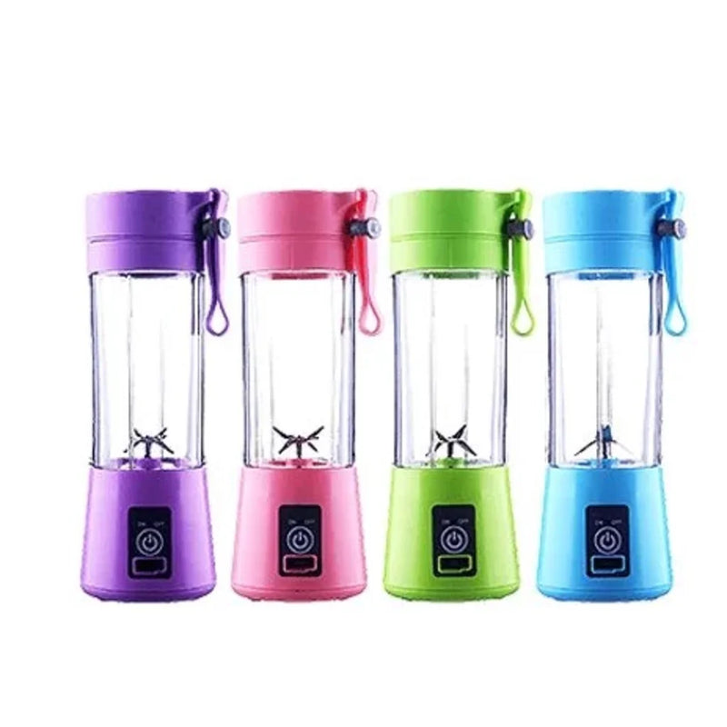 PortaShake Mini Liquidificador Portátil Recarregável Micro Usb Com 6 Lâminas