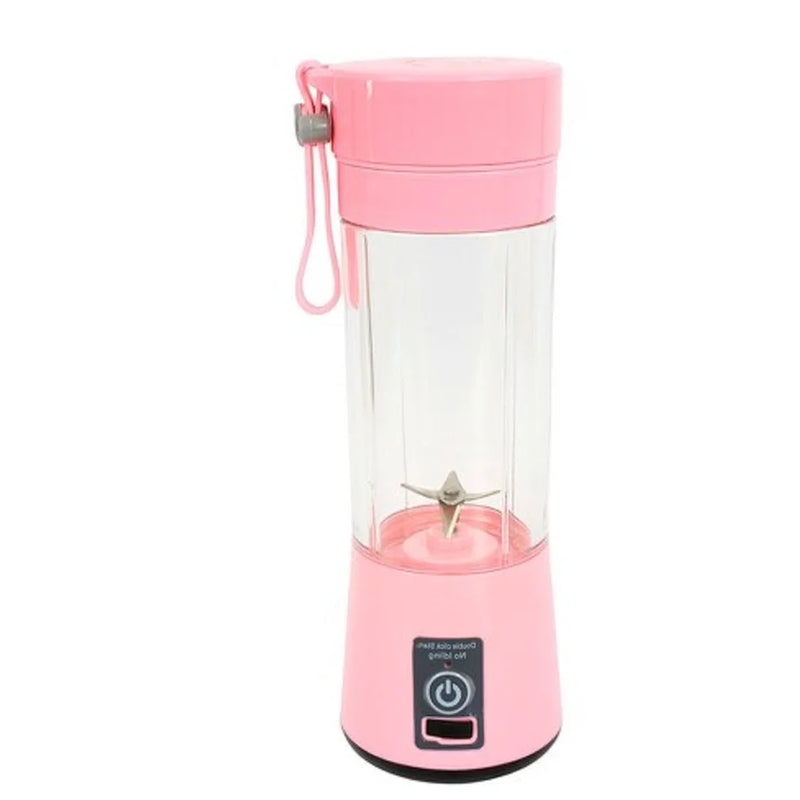 PortaShake Mini Liquidificador Portátil Recarregável Micro Usb Com 6 Lâminas