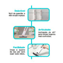 MopZy™ – Mini Mop Portátil 2 em 1 com Auto-Squeeze